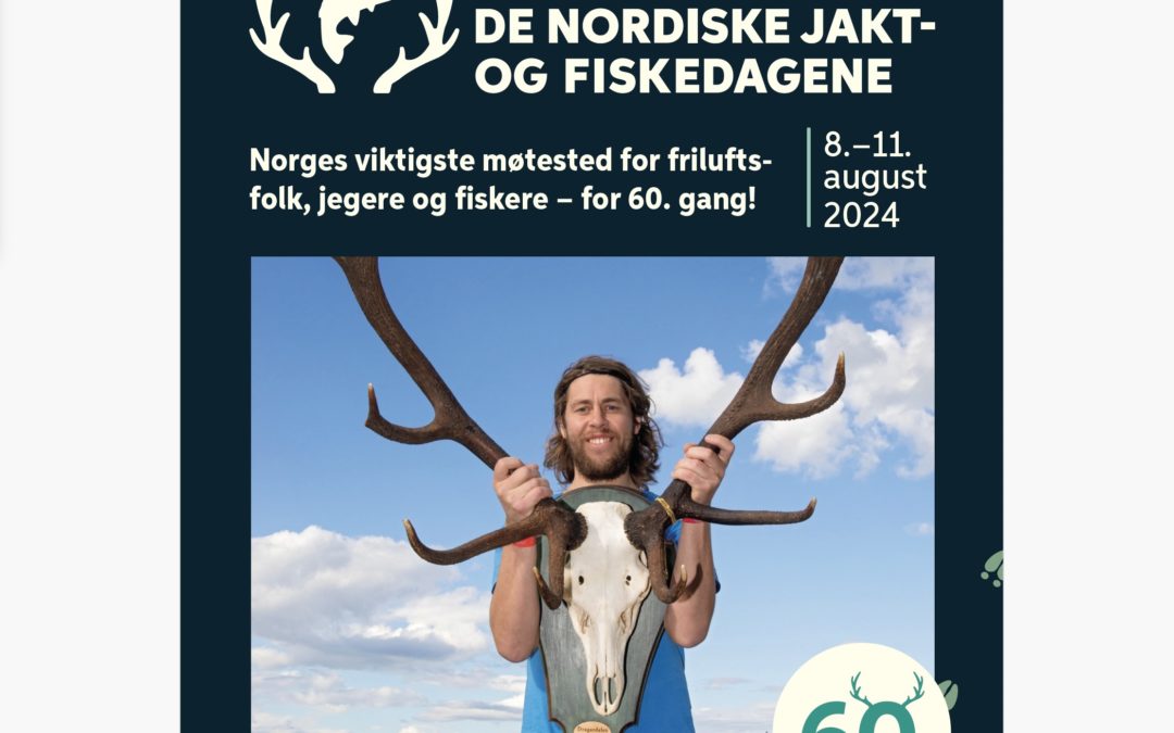 Velkommen til de 60. jakt- og fiskedagene 8 – 11 august!